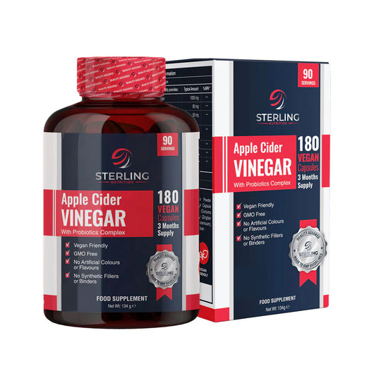 Apple Cider Vinegar Capsules with Probiotic Complex 180s